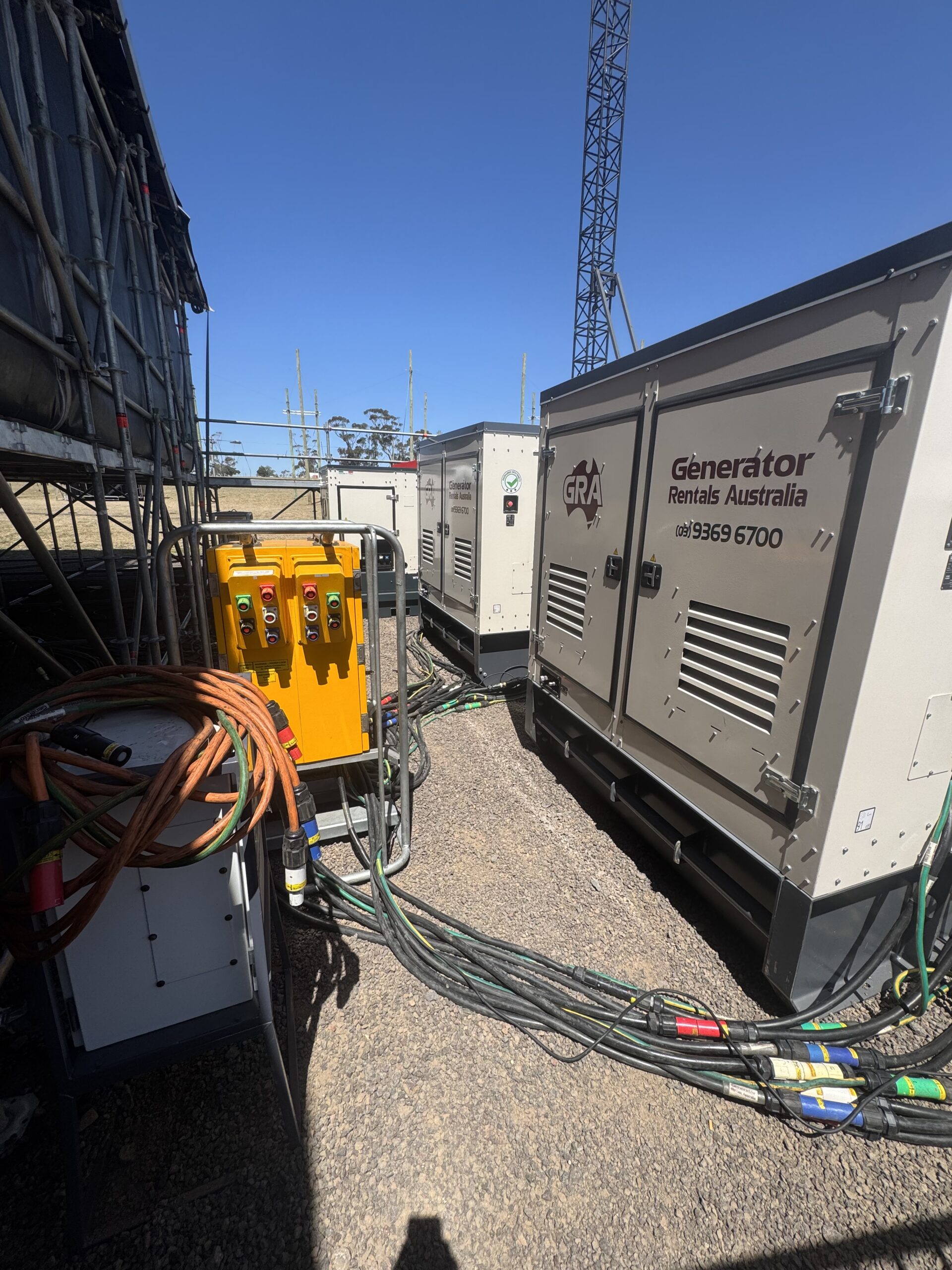 Expert Event Power Generators Hire in Melbourne - ECG