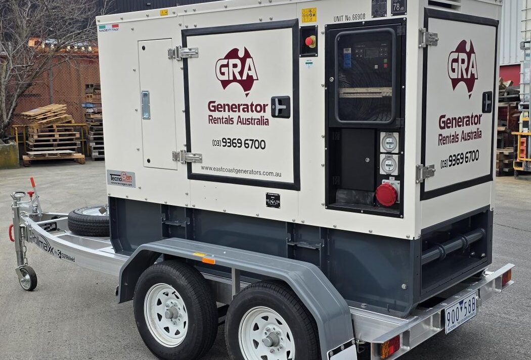 40kVA Super Silent Generator – On Trailer